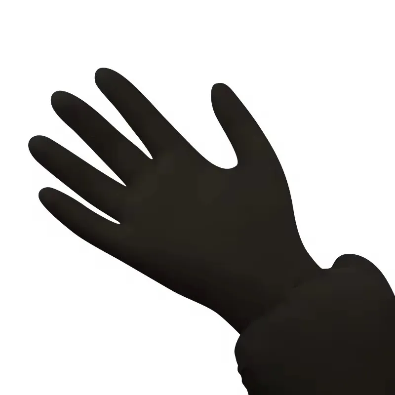 Black Nitrile Gloves Second Picture novatekdeals black nitrile gloves 5 mil – 1,000 count (10×100)